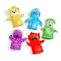 Marionetas de las emociones de colores