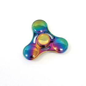 Fidget spinner cromo