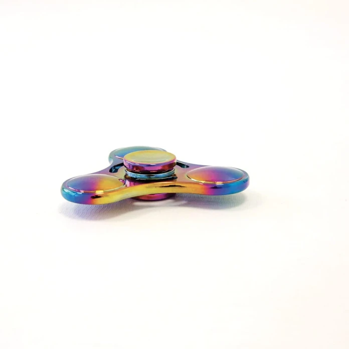 Fidget spinner cromo