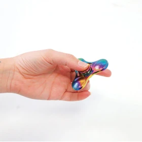 Fidget spinner cromado