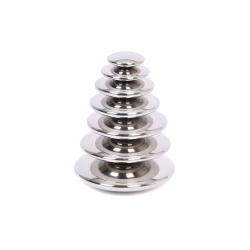 Piedras plateadas x 7