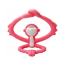 Mordedor Mono cariñoso rosa