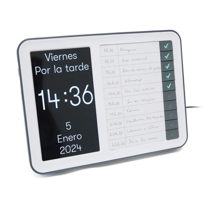 Day Hub - Reloj para la demencia con alertas de tareas