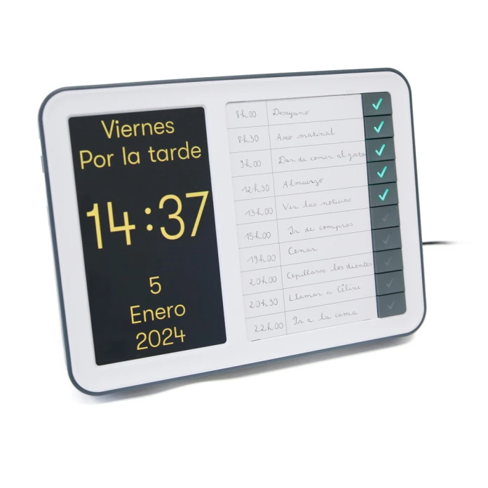 Day Hub - Reloj para la demencia con alertas de tareas