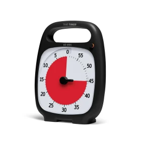 Time Timer Plus 60 min - Negro Nuevo