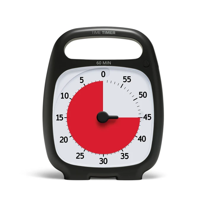 Time Timer Plus 60 min - Negro Nuevo