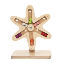Molinillo de madera - flor