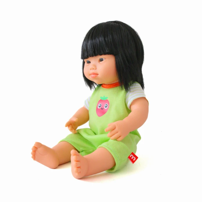 Pijama verde para muñeco inclusivo