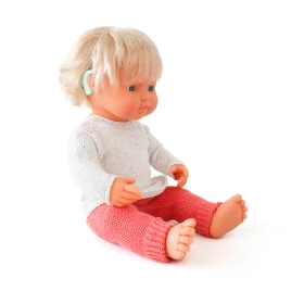 Conjunto de punto para muñeca inclusiva