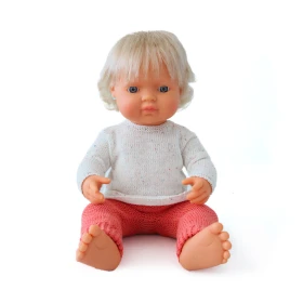 Conjunto de punto para muñeca inclusiva