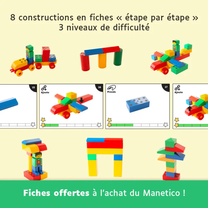 Juego de construcción Manetico