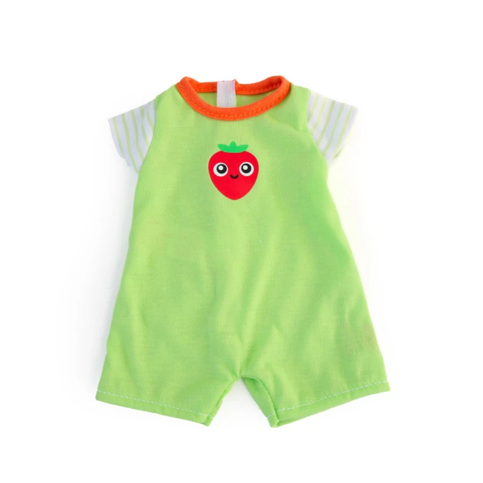 Pijama verde para muñeca inclusiva