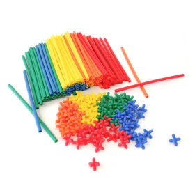 Construcciones con pajitas 230 piezas