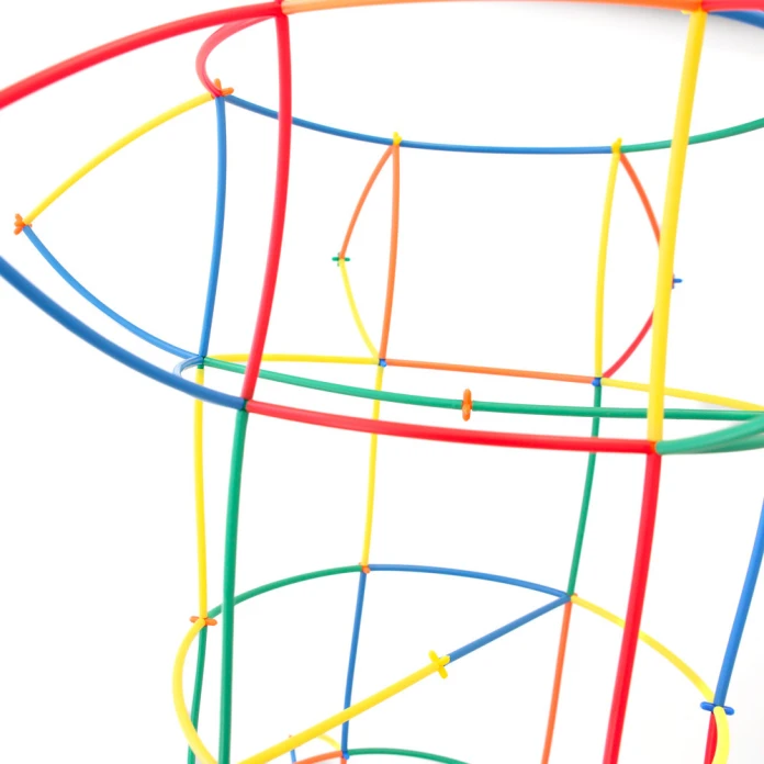Construcciones con pajitas 230 piezas