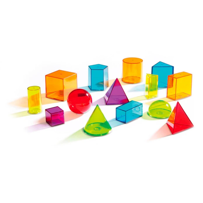 Volúmenes geométricos transparentes