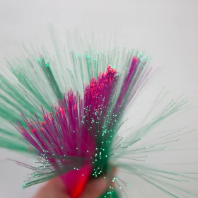 Minilámparas de fibra óptica en pack de 4