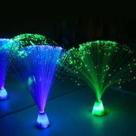 Minilámparas de fibra óptica por 4