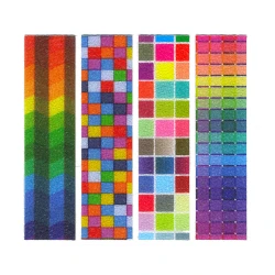 Zen Strips - Arcoíris textura arena