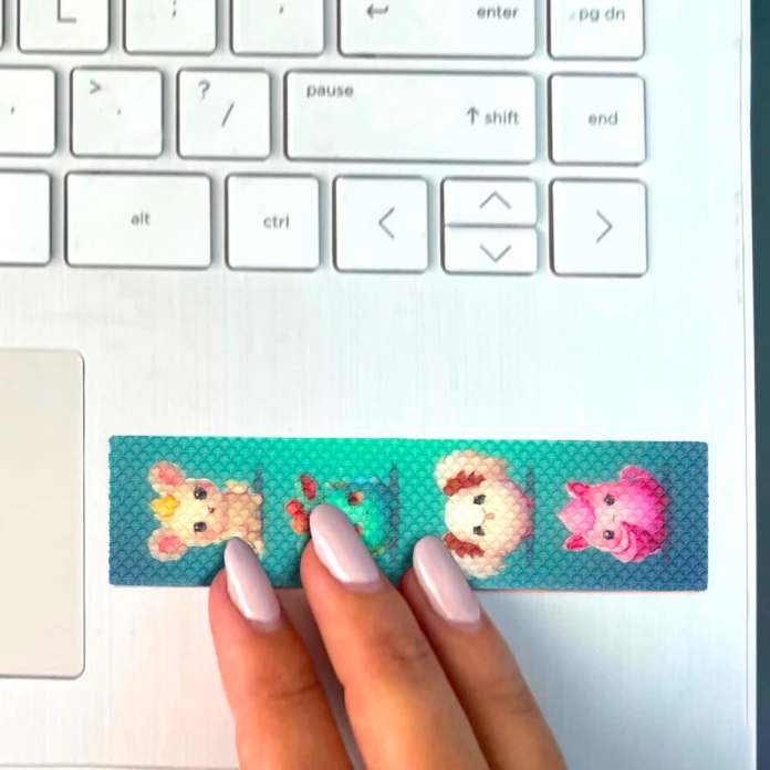 Zen Strips - Pequeñas criaturas textura rugosa