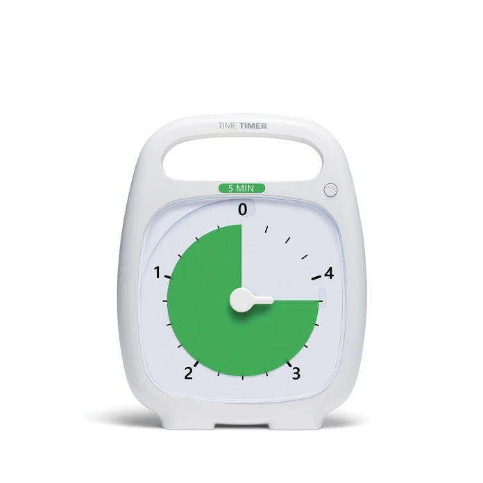 Time Timer Plus 5 min - Blanco Nuevo