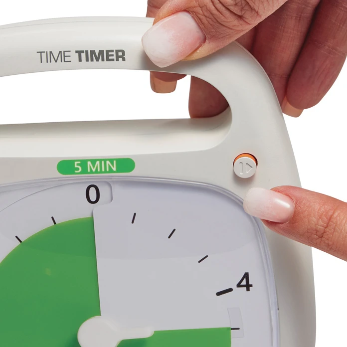 Time Timer Plus 5 min - Blanco Nuevo