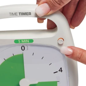 Time Timer Plus 5 min - Blanco Nuevo