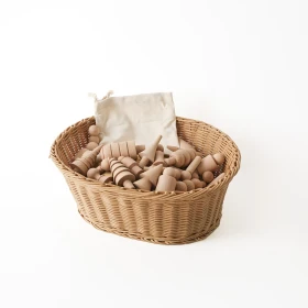 Cesta trenzada