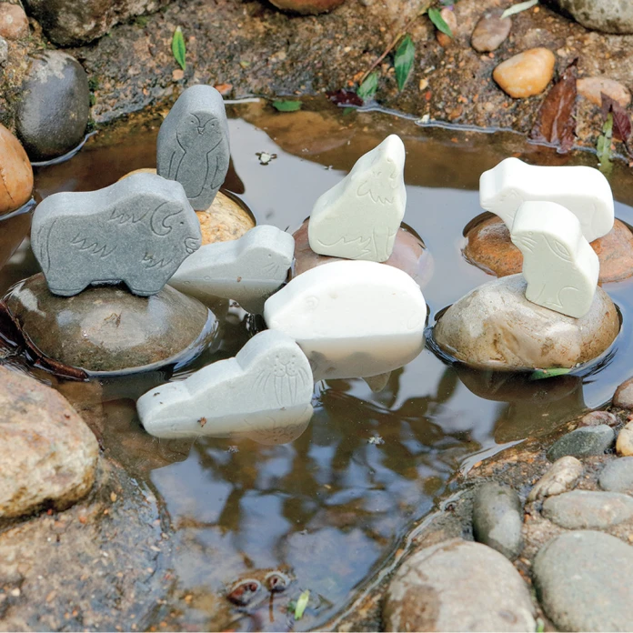 Piedras decorados polares