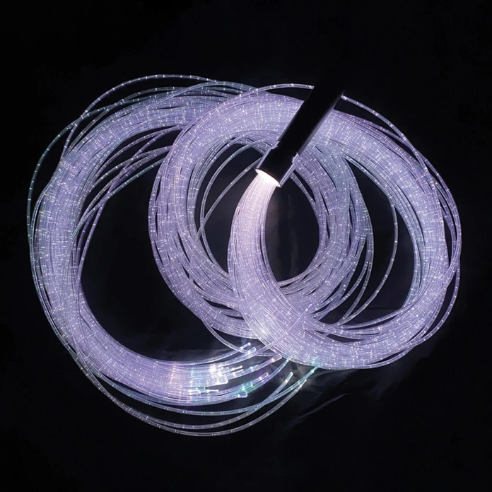 Varita de fibra óptica