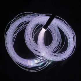 Varita de fibra óptica