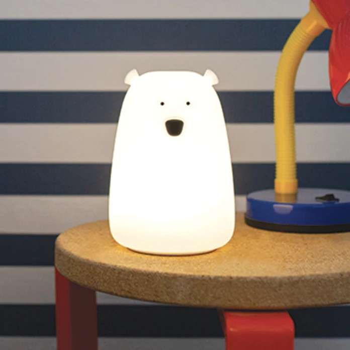 Luz de noche suave Teo el oso