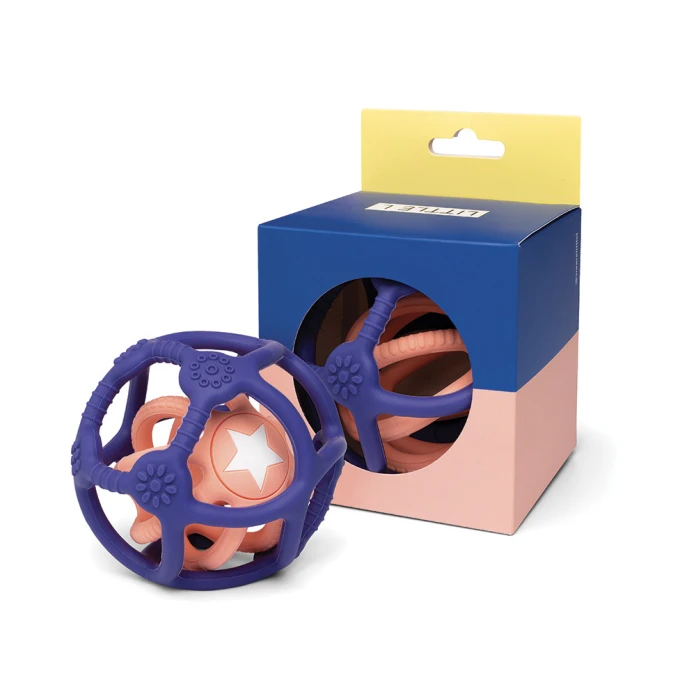 Pelotas sensoriales - morado/rosa