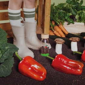 Botella sensorial Learn - Verduras