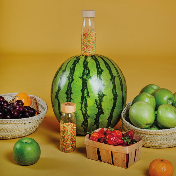 Botella sensorial Learn - Frutas