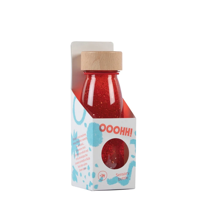 Botella sensorial Float - roja