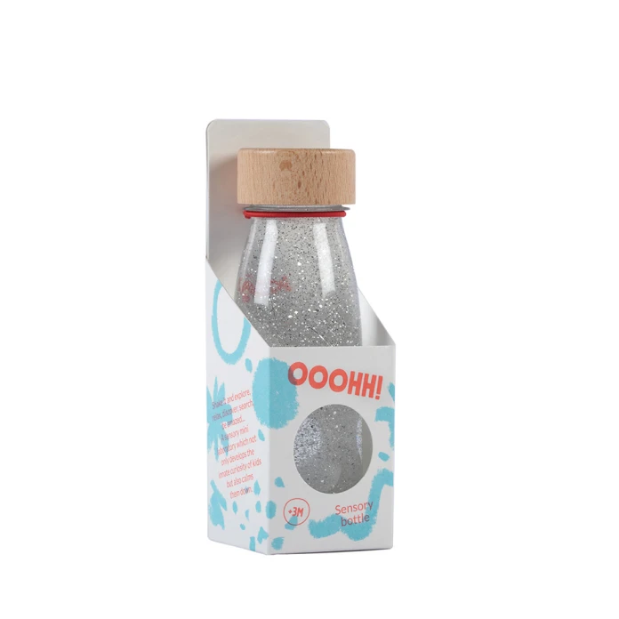 Botella sensorial Float - plata