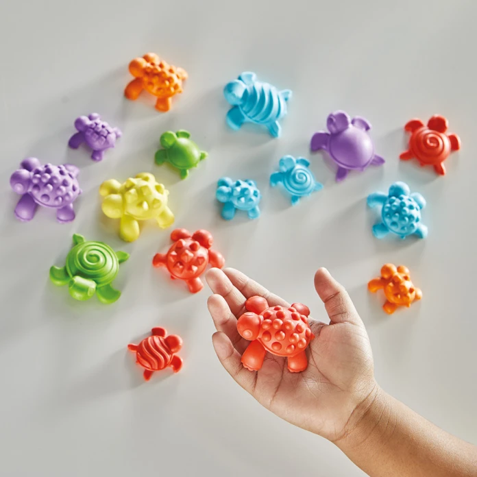 Kit de actividades matemáticas las tortugas táctiles