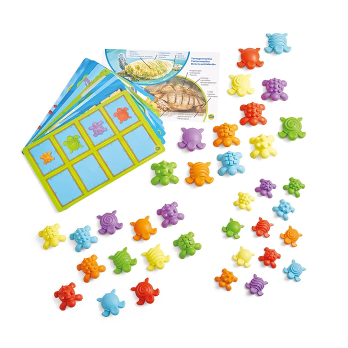 Kit de actividades matemáticas las tortugas táctiles