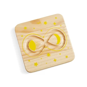 Kit de laberintos relajantes de madera