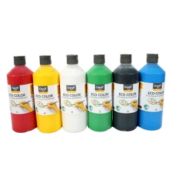 Pintura eco-colores 500 ml pack de 6