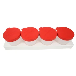 Tarros de pintura anti-derrame pack de 4