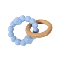 Anillo de dentición azul soft