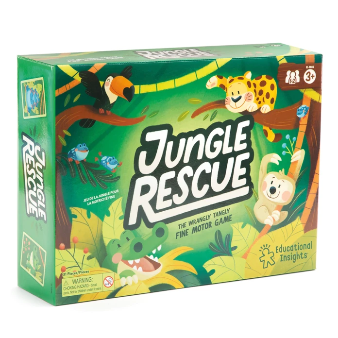 Juego de motricidad fina Selva