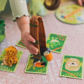 Juego de motricidad fina Jungla
