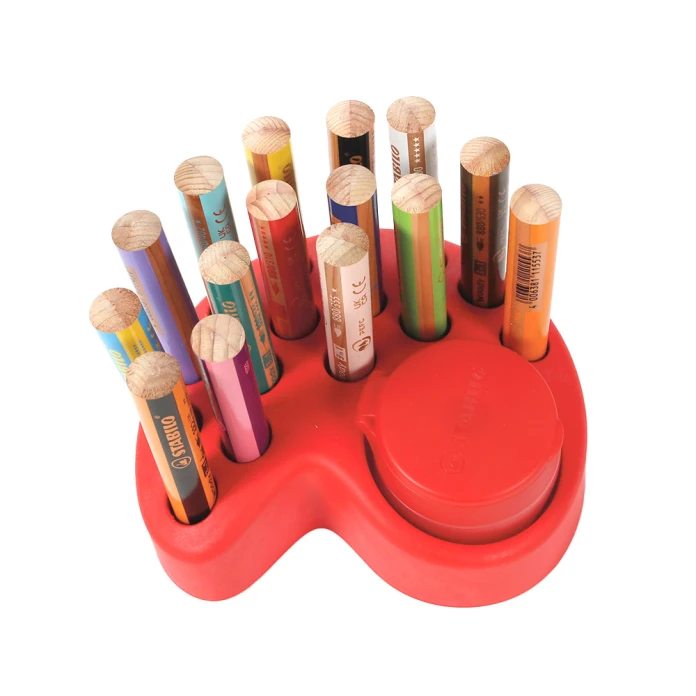Caja de 15 lápices de colores xxl 3 en 1