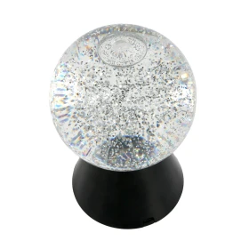 Bola luminosa con purpurina