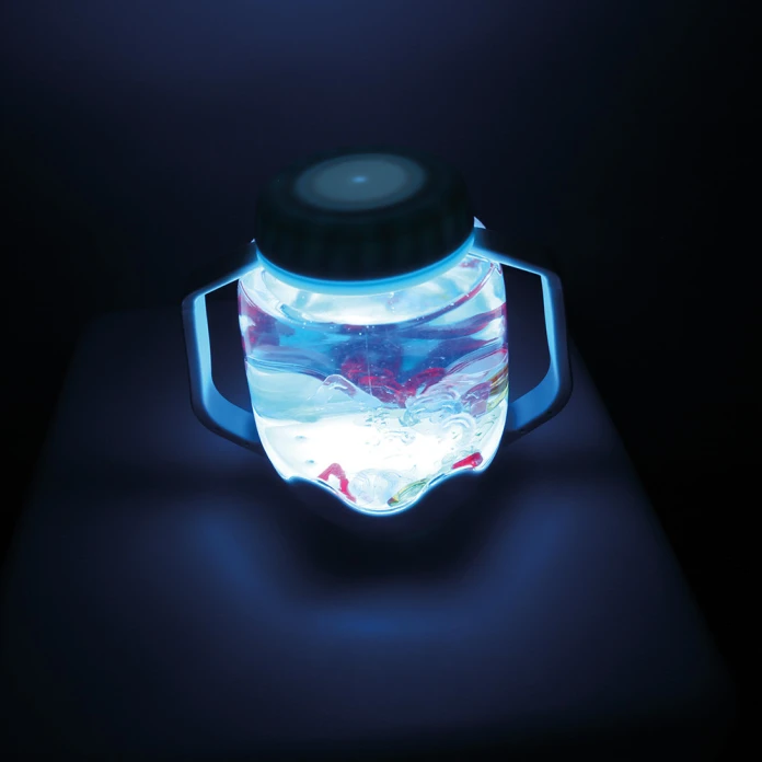 Bote de juego sensorial - verde