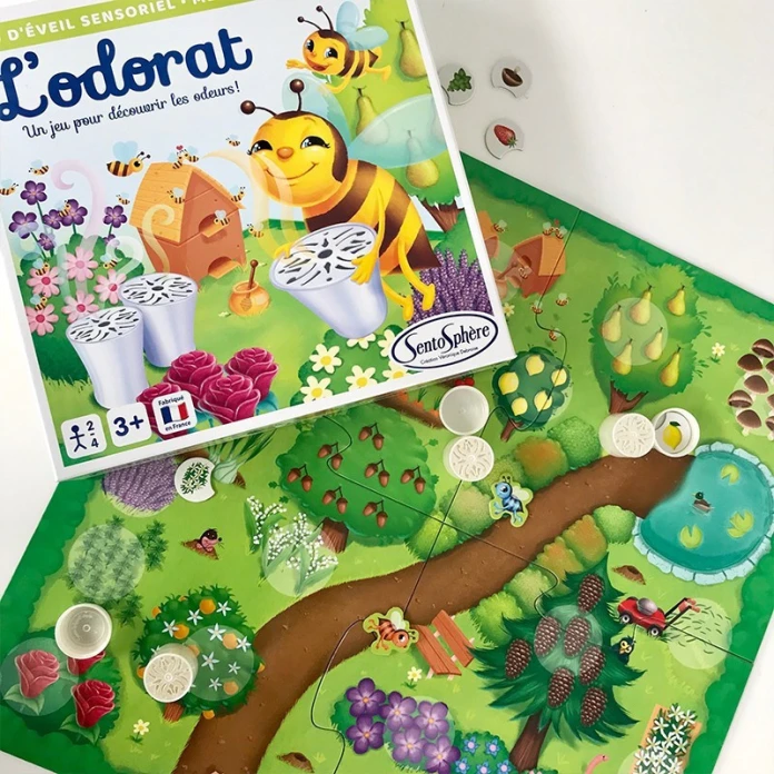 Juego sensorial del olfato
