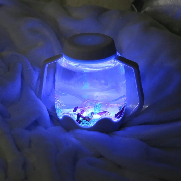 Tarro de juego sensorial - blanco