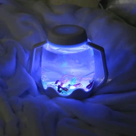 Tarro de juego sensorial - blanco